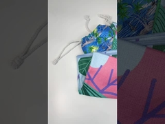 serviette de plage de gaufre