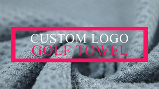 Serviette de golf imprimée super absorbante