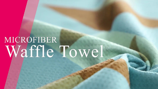 Meilleure qualité de gaufre en microfibre de serviette de golf