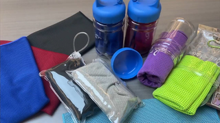 Restez instantanément au frais Serviette rafraîchissante en microfibre