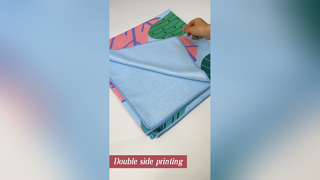 Serviette de plage gaufrée, séchage rapide, douce et absorbante