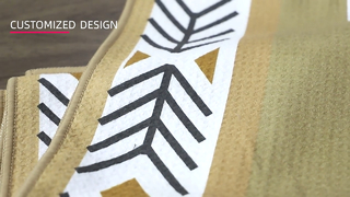 Serviette de plage anti-sable, impression numérique personnalisée