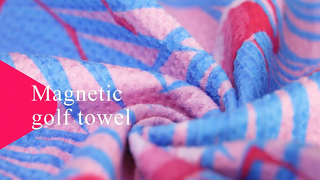 Serviette de golf gaufrée à séchage rapide