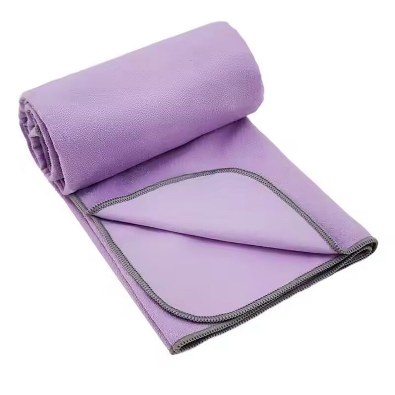 Serviette Sport Microfibre 100x40 Cm - Avec Poche Zippée Et