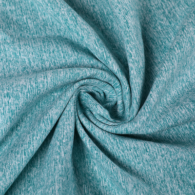 Pouce 19x39 fait sur commande de Microfiber de suède de plage de couverture bleue à séchage rapide de serviette