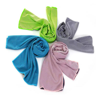 KAYMAN Lot De 2 Serviettes De Sport Rafraîchissantes En Microfibre Douce Et Respirante, à Séchage Rapide, Rafraîchissantes Pour Le Cou Et Le Visage